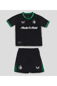 Feyenoord Babytruitje Uit tenue Kind 2024-25 Korte Mouw (+ Korte broeken)